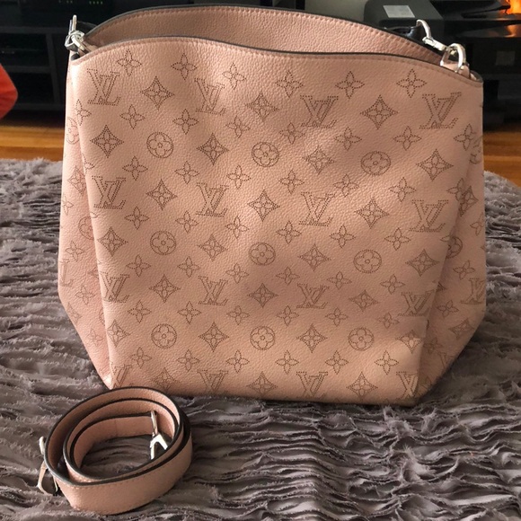 Louis Vuitton Handbags - Louis Vuitton Babylone Monogram Mahina Pm Pink